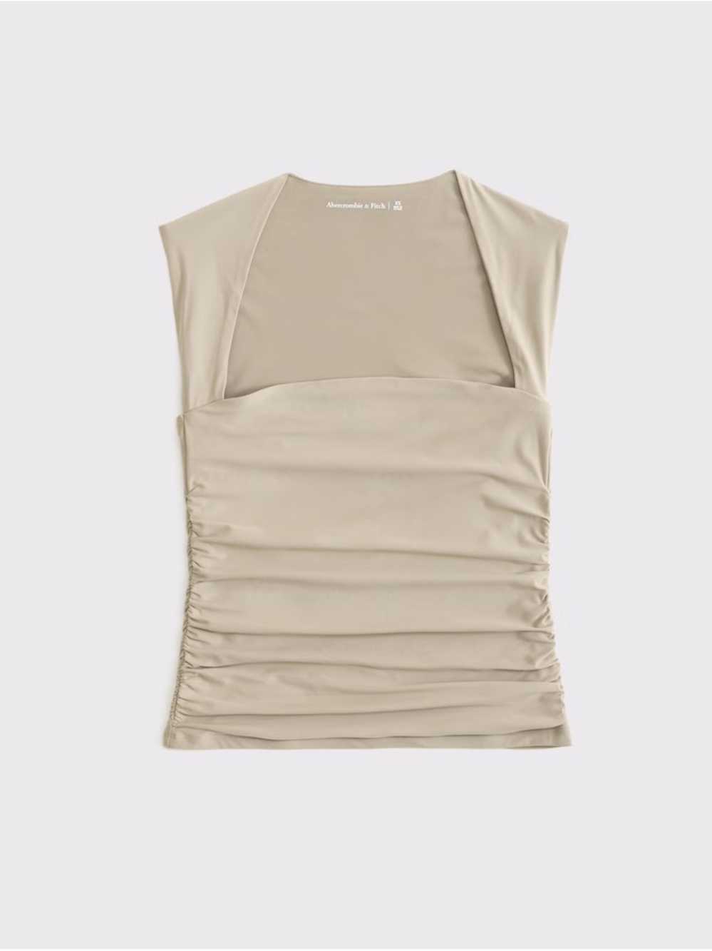 Abercrombie & Fitch - Khaki Square-Neck Camisole